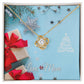 Merry Christmas! Love, Mom Love Knot Necklace
