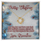 Merry Christmas! Love Grandma Love Knot Necklace
