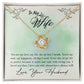 To My Wife-You Are My Love (1) Love Knot Necklace