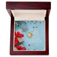 Merry Christmas, Love Grandma & Grandpa, Card Love Knot Necklace