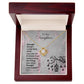 To My Daughter, Strength Doesn't Come..Faith Collection Love Knot Necklace