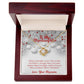 To my Stepdaughter, Merry Christmas! Love, your Stepmom Love Knot Necklace