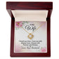 To My Wife - I Loved You Then, I Love You Still Love Knot Necklace