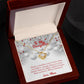 To my Daughter, Merry Christmas! Love, Mom Love Knot Necklace