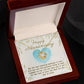 Happy Anniversary Love Knot Necklace