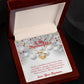 To my Stepdaughter, Merry Christmas! Love, your Stepmom Love Knot Necklace
