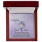 Daughter May Jesus Bless You, Faith Collection Love Knot Necklace