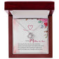 To My Mother in Law Love Knot Necklace