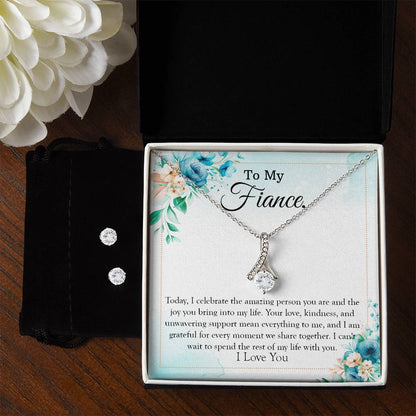 Fiance - Alluring Beauty Necklace and Earring Set