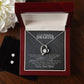 To My Beautiful Daughter, You Are Braver Than You Believe - Forever Love Heart Necklace and Earring Set