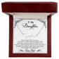 My Daughter, My Baby Girl Personalized Signature Name Necklace