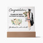 Acrylic Square_Graduation with Personalization(1) -  LED Base Available