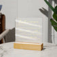 First day of School - Acrylic Square LED Base Available