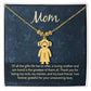 Mom, of all the gifts life has to offer, Kid(s) charm necklace with engraved name(s)