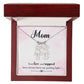 Mom, your love and support, Kid(s) name engraved charm necklace