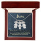 Mom, of all the gifts life has to offer, Kid(s) charm necklace with engraved name(s)
