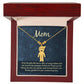Mom, of all the gifts life has to offer, Kid(s) charm necklace with engraved name(s)