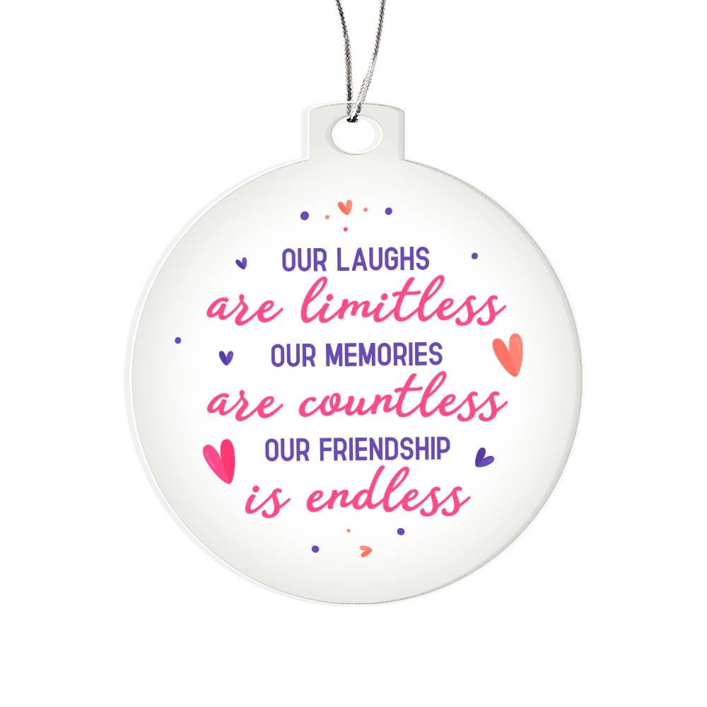 OUR LAUGHS Acrylic Ornament