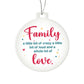family Acrylic Ornament
