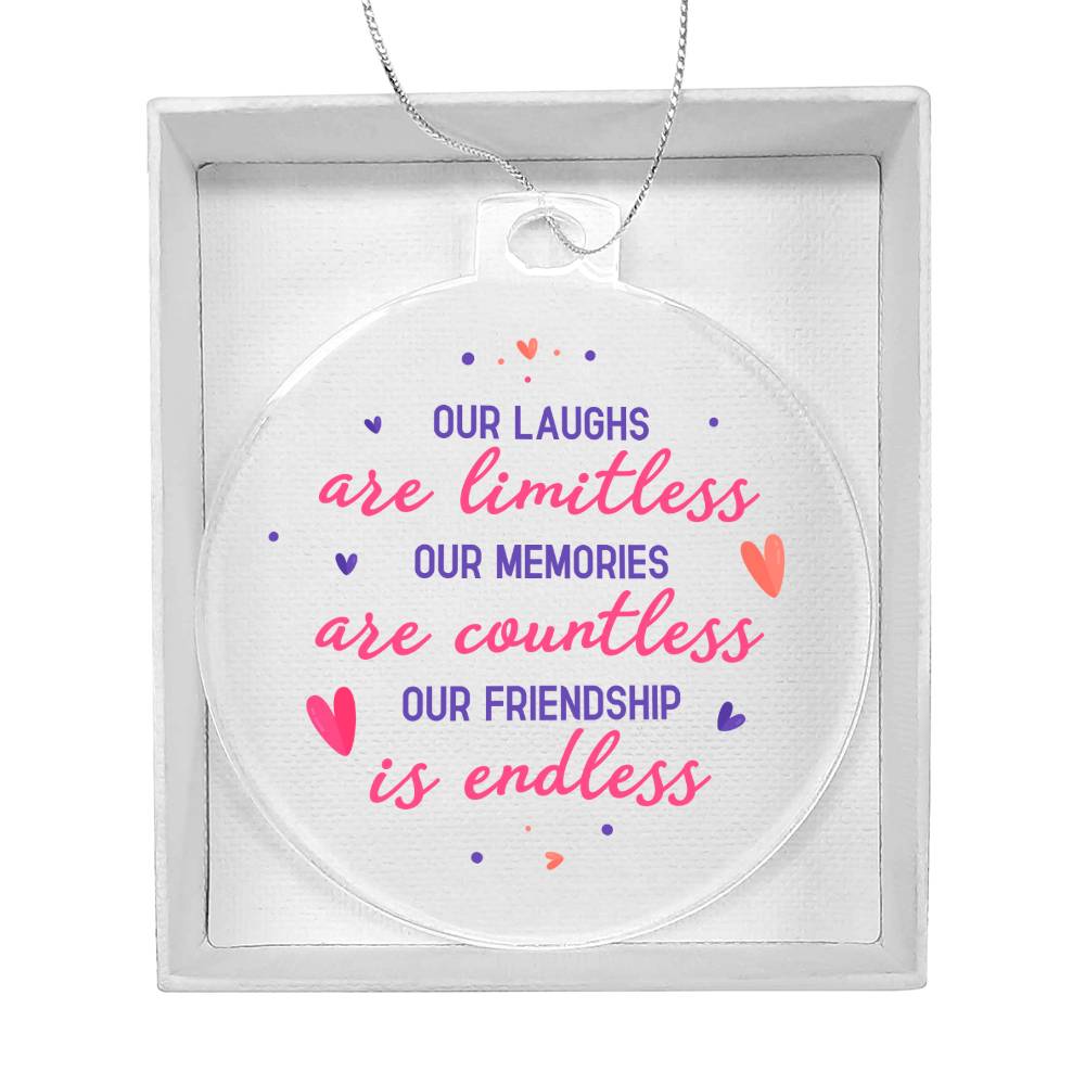 OUR LAUGHS Acrylic Ornament